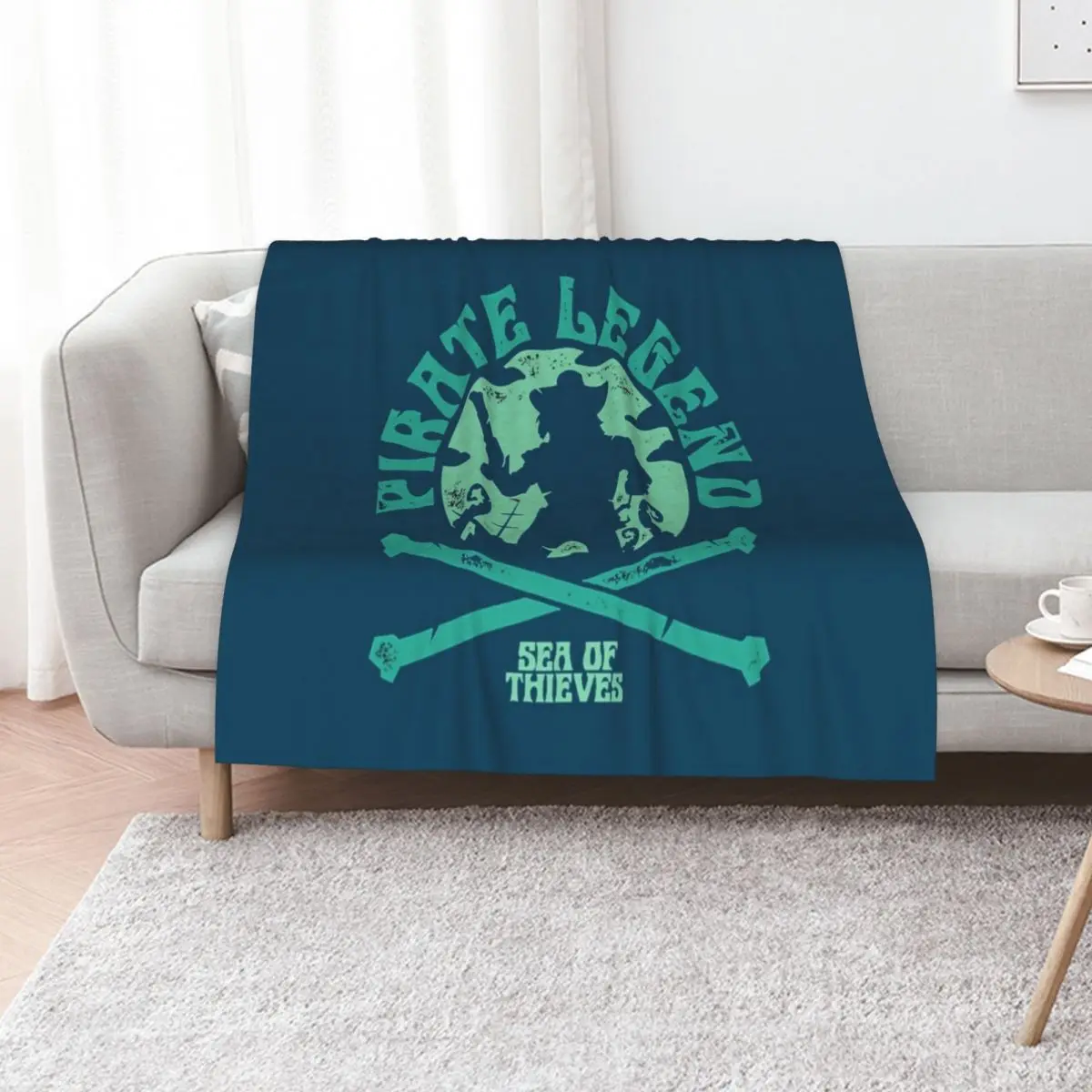 Pirate legend logo Throw Blanket Thins Hair Blankets For Bed Cute Plaid Polar Hairys Blankets