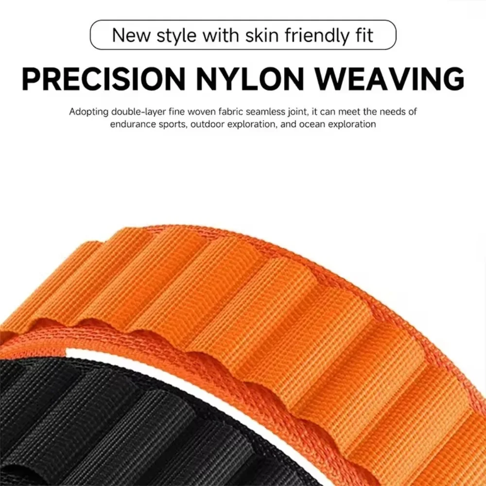 Sports Alpine Nylon Loop Strap For Samsung Galaxy Watch Ultra 2-1 47mm Comfortable Wristband Samsung Galaxy Ultra 2025 Bracelet