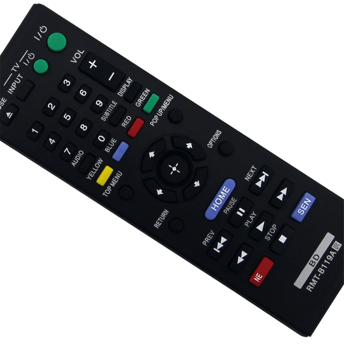 

AAA!!RMT-B119A Remote Control for Sony Blu-Ray Disc DVD Player BDP-BX59 BDP-S390 BDP-S590 BDP-BX110 BDP-S1100 BDP-S3100