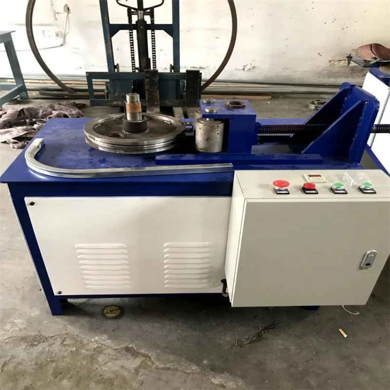 76 type pipe bending machine, greenhouse stainless steel arc bending machine, square pipe round full set