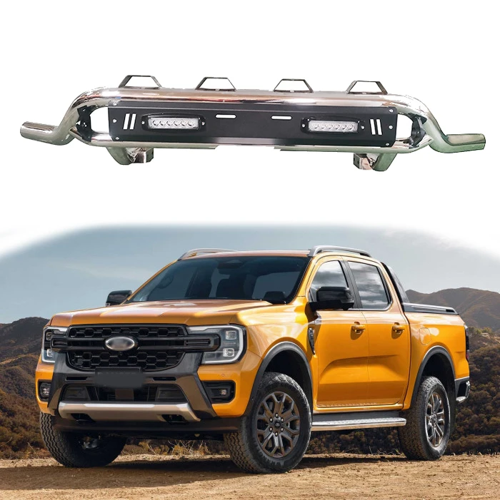 Pick Up Truck 4X4 Car Accessories Auto Body Systems Steel Front Bumper Bull Bar For Toyotas Hilux Revo Rocco 2015 2022