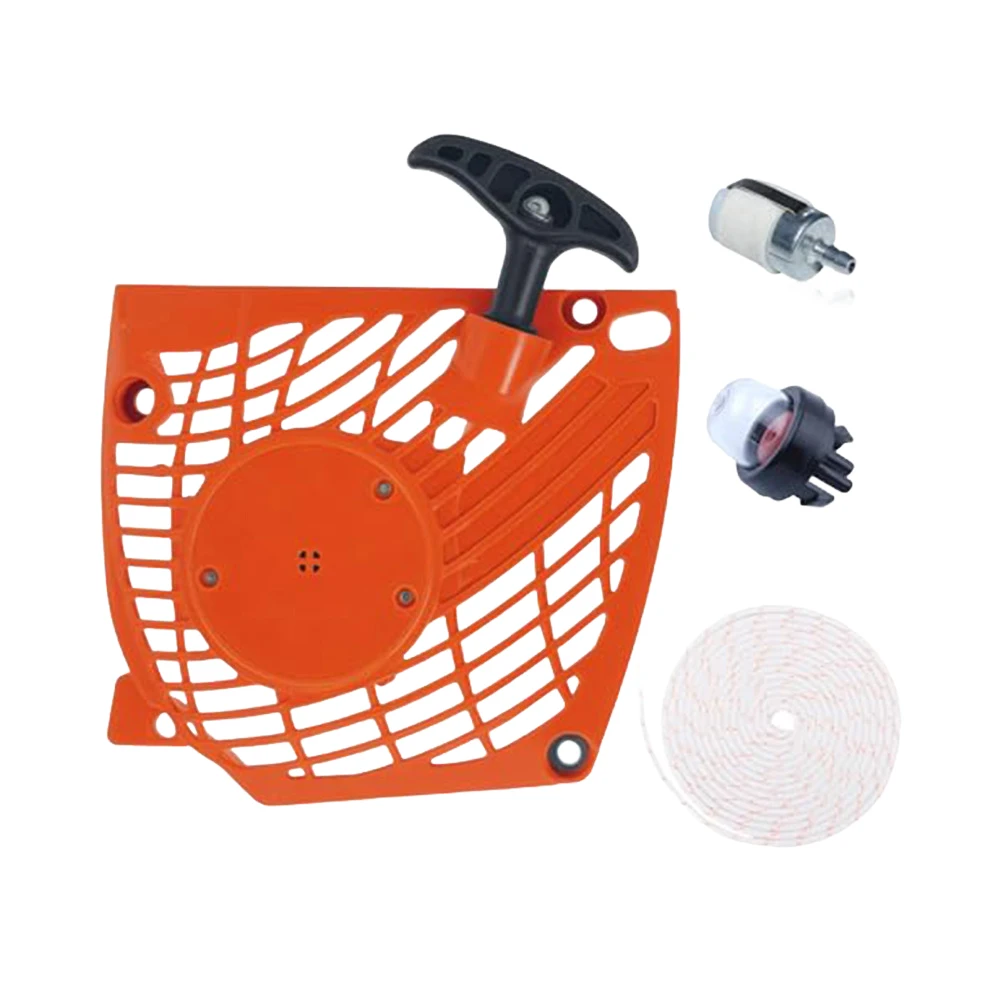 

Для бензопилы Echo, стартер в сборе для CS370 CS400, полный комплект с веревкой и топливным фильтром для надежной работы