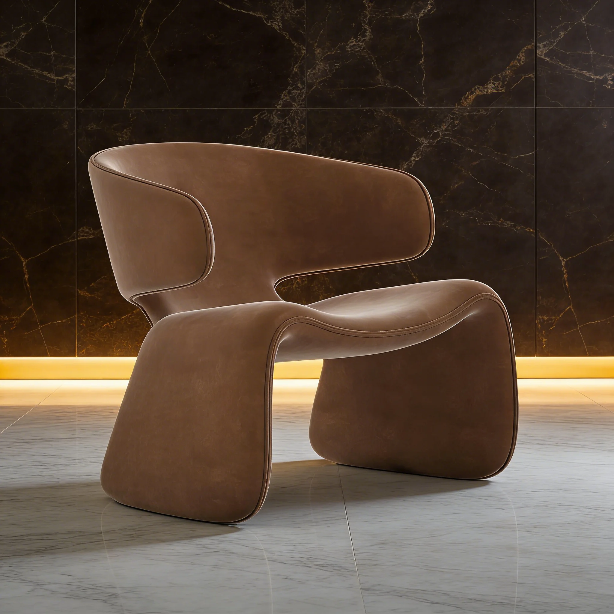 

ye-Embrace Single Chair: Scandinavian-Inspired Luxury Sofa Chair Minimalist Modern Living Room Designer's Creative Sofa Chair@