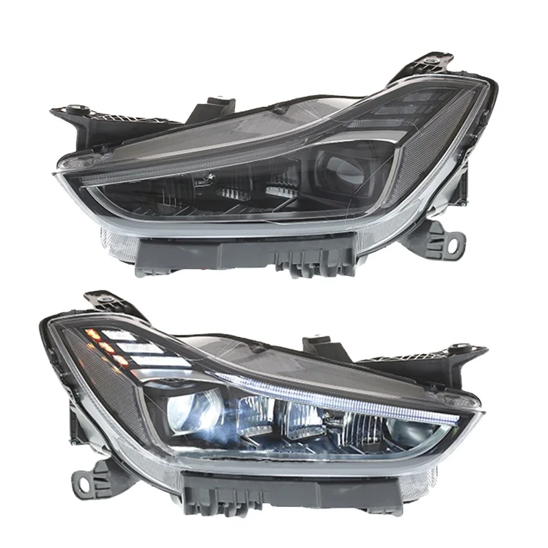 

Car Accessories 2014-2019 Models Full LED Headlight For Maserati Ghibli Front Light Upgrade DRL 6000K Color Temperature