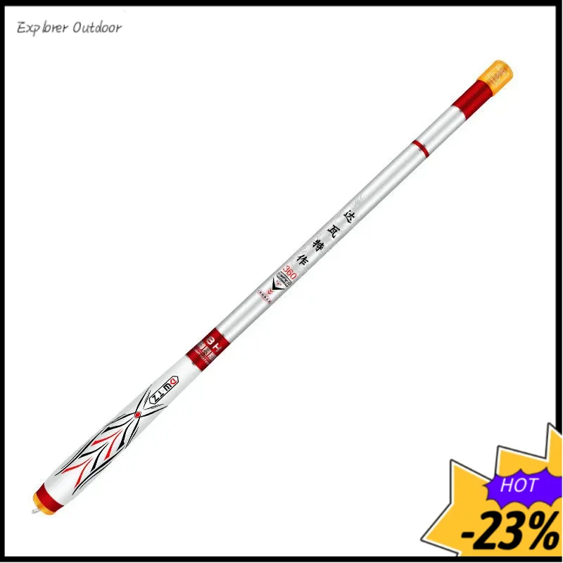 

Телескопическая удочка из углеродного волокна, удочка для рыбалки в лесу, кастинговое удилище, аксессуар для ловли карпа, кастинговое удилище