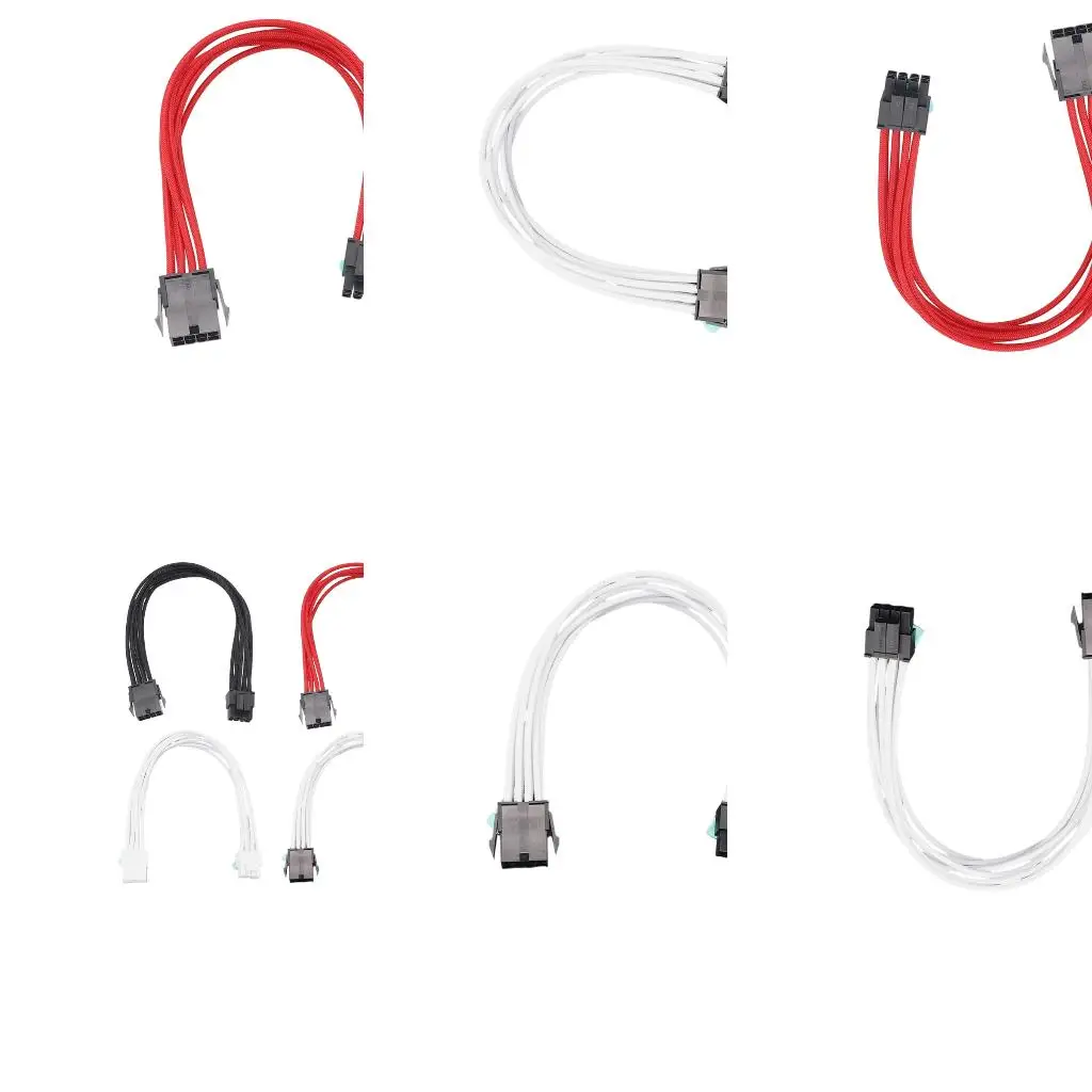 

30Cm 8Pin CPU Connectors Extension Cable High Conductivity Video Card Power Extension Line A4WF