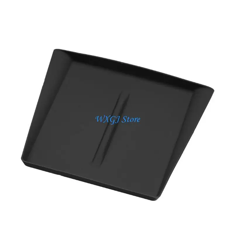 

37JE Stylish Wireless Chargers Mat Silicone Pad Center Console Chargers Pad Anti Slip Silicone Interior Accessory for