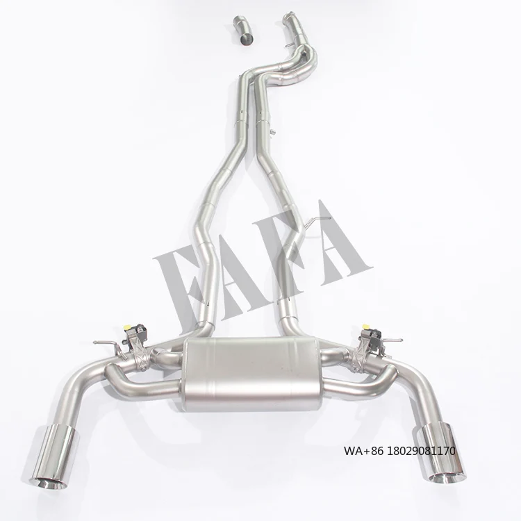 

For Supra 3.0T 2021 Exhaust System Mid-tail Section to Improve Performance Cat Back Exhaust Pipe Muffler Exhaust