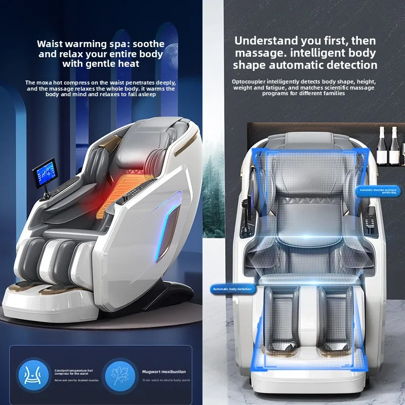Massage Chair Fully Automatic, Wholesale Household Multi-function Electric Massage Sofa Luxury Voice  Direct Sales