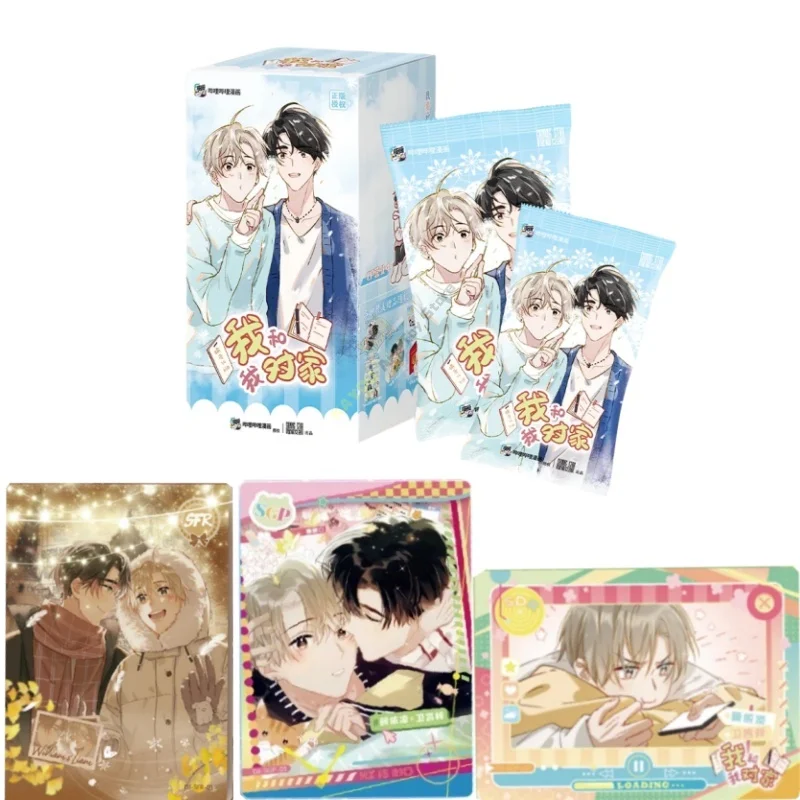 

Genuine Me and My Rivals Cards Wei Yanzi & Gu Yiliang Comic Book Collection Card Toy Gifts Original Box