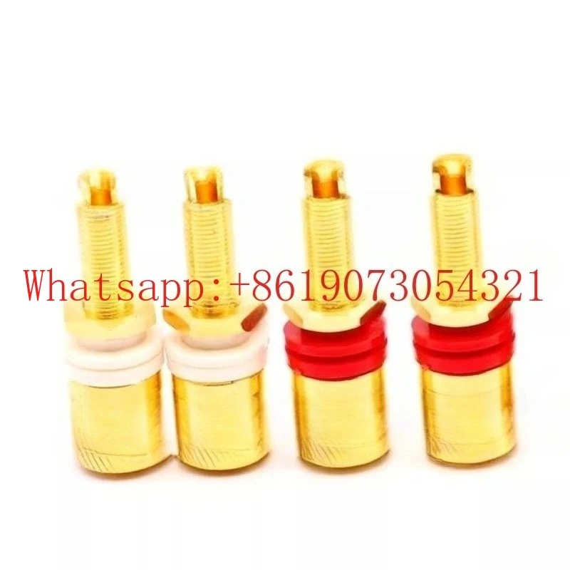 

Терминал динамика, усилитель мощности звука, толстая коробка, гнездо типа «банан»