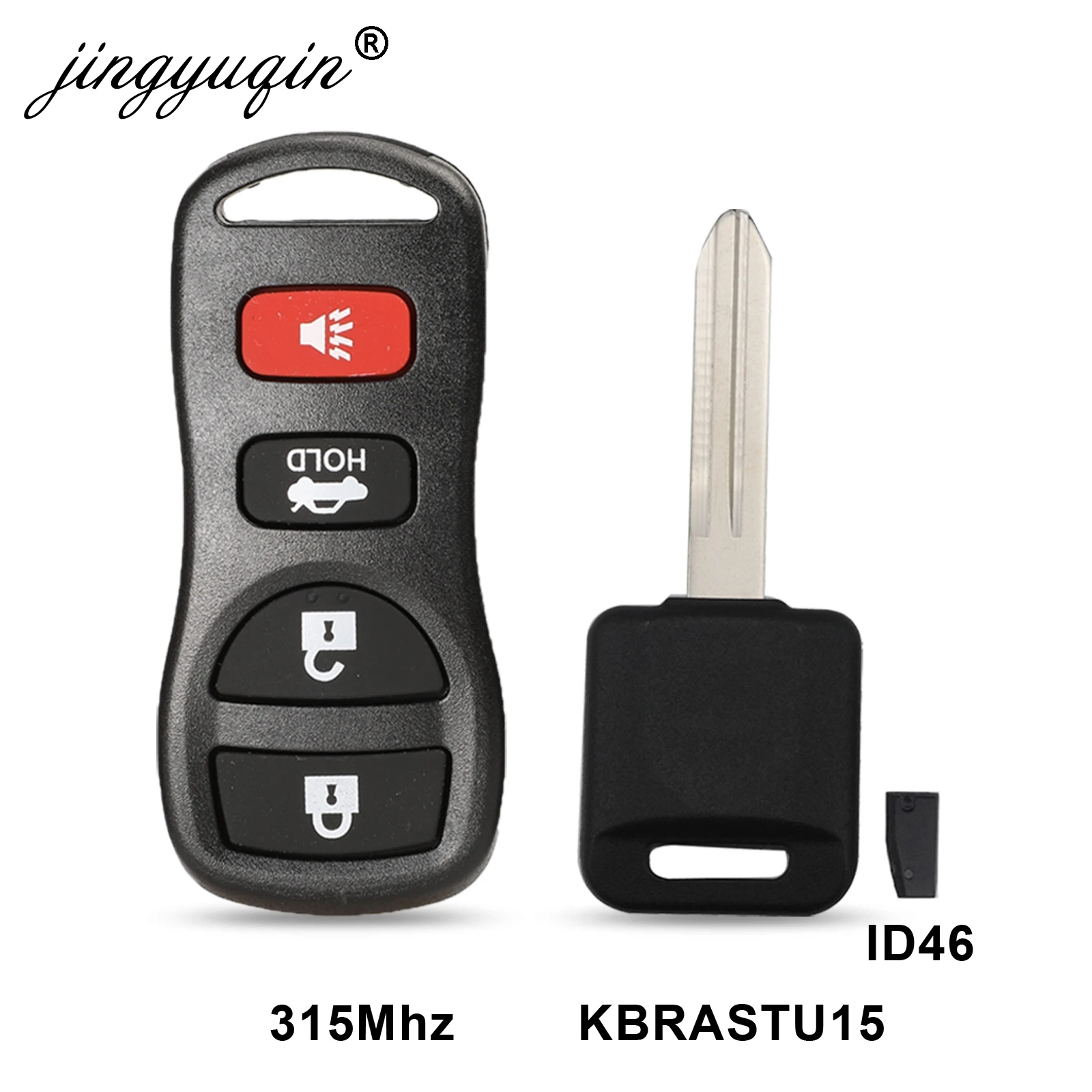 Clé à distance pour voiture avec 3 et 4 boutons, télécommande pour Infiniti/Nissan Frontier, Murano Armada Pathfinder Versa Altima Maxima Xterra,