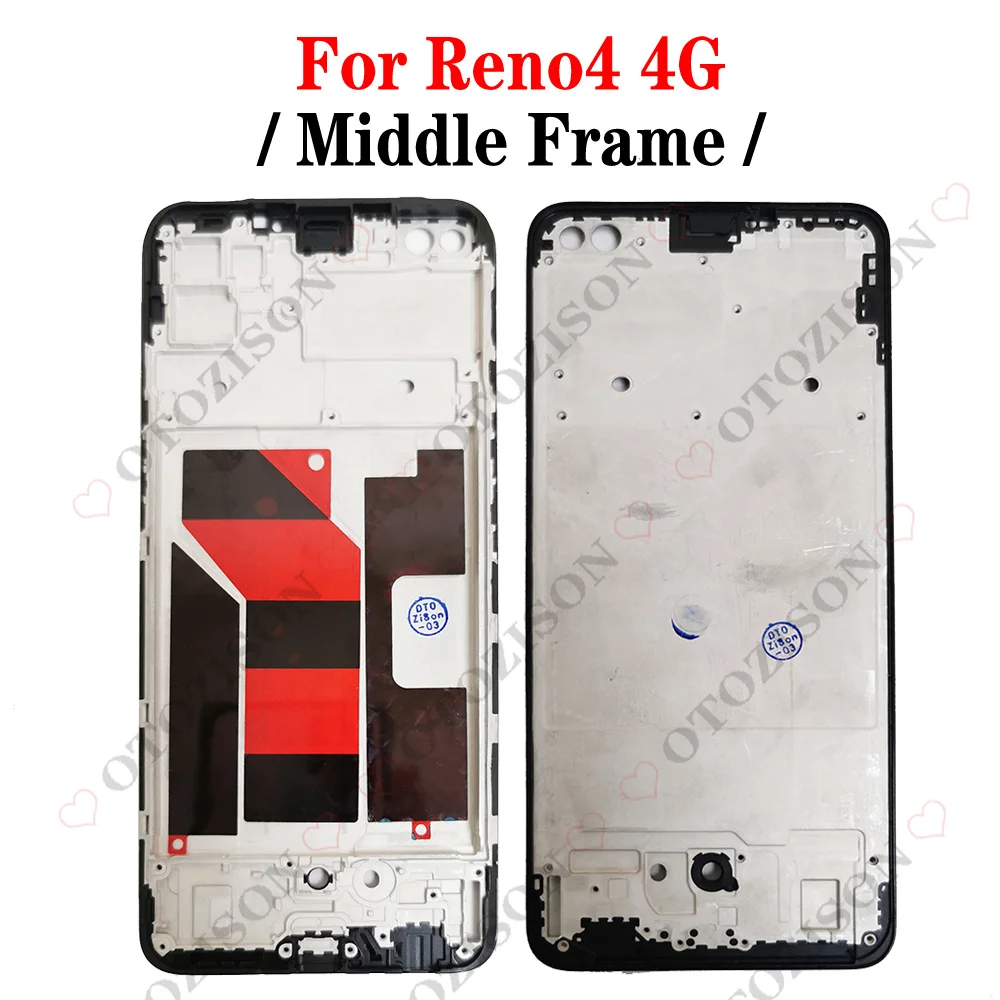 Reno4 Middle Frame For OPPO Reno 4 4G 5G Reno4 SE 4Z 4 Lite Frame CPH2113 CPH2065 SPH2209 CPH2125 Housing Cover Replacement