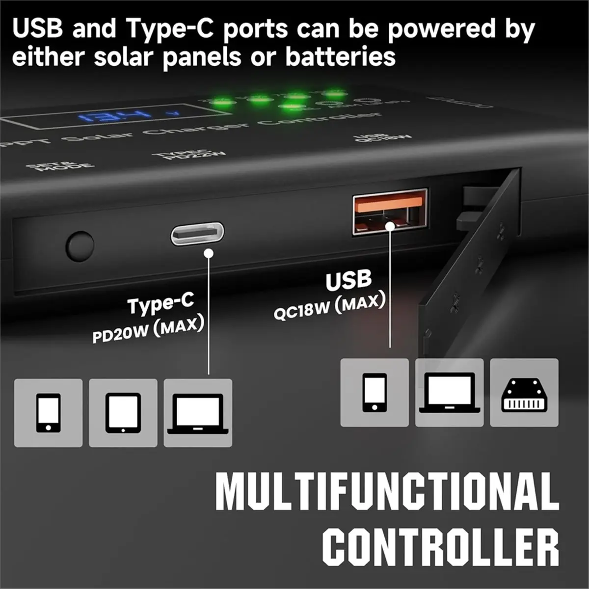 Mppt Solar Charge C…