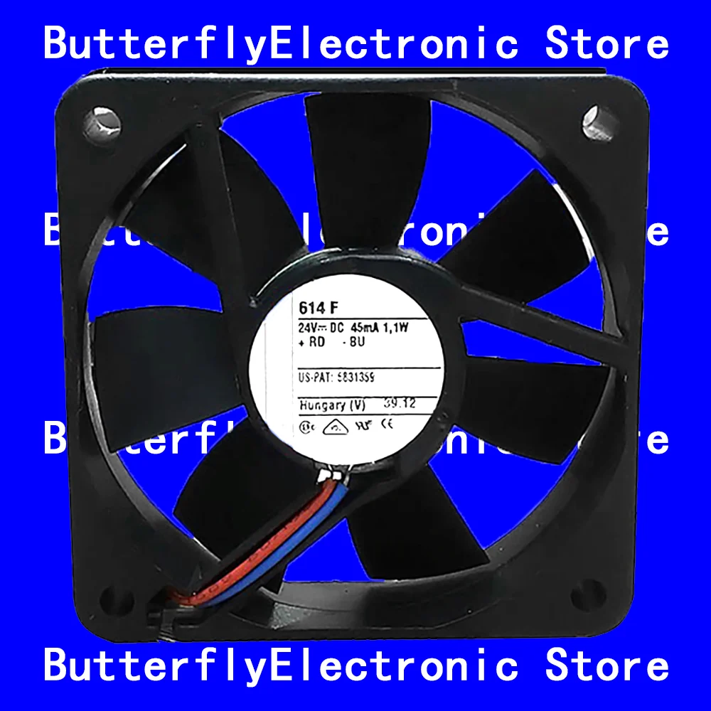NEW ORIGINAL 614F DC 24V 1.1W 6015 60*60*15 mm COOLING FAN