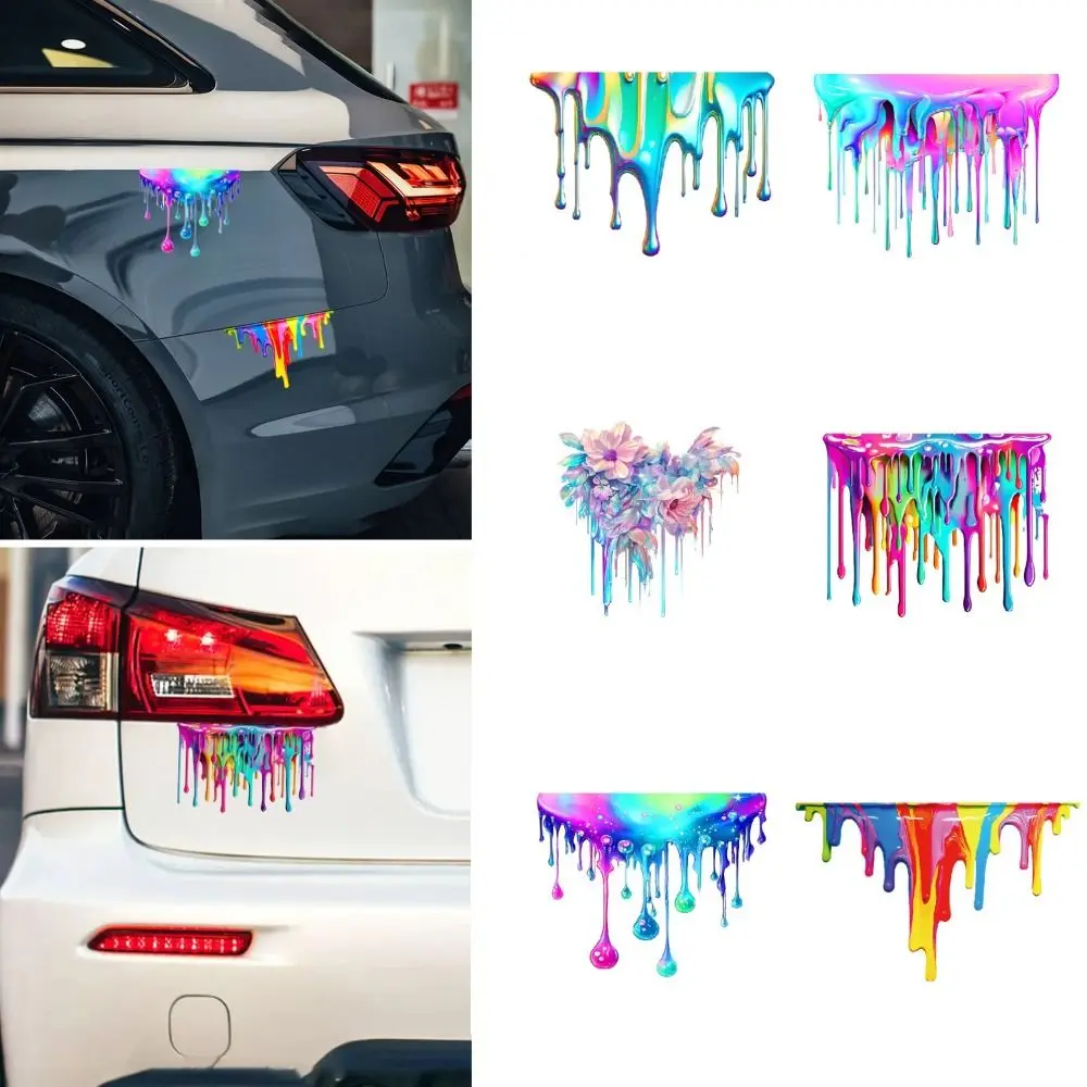 Creative Waterproof Car Paint Stickers Fluid Paint Scratches Cover Reflective Car Sticker Scratches Cover Car Motorcycle Auto