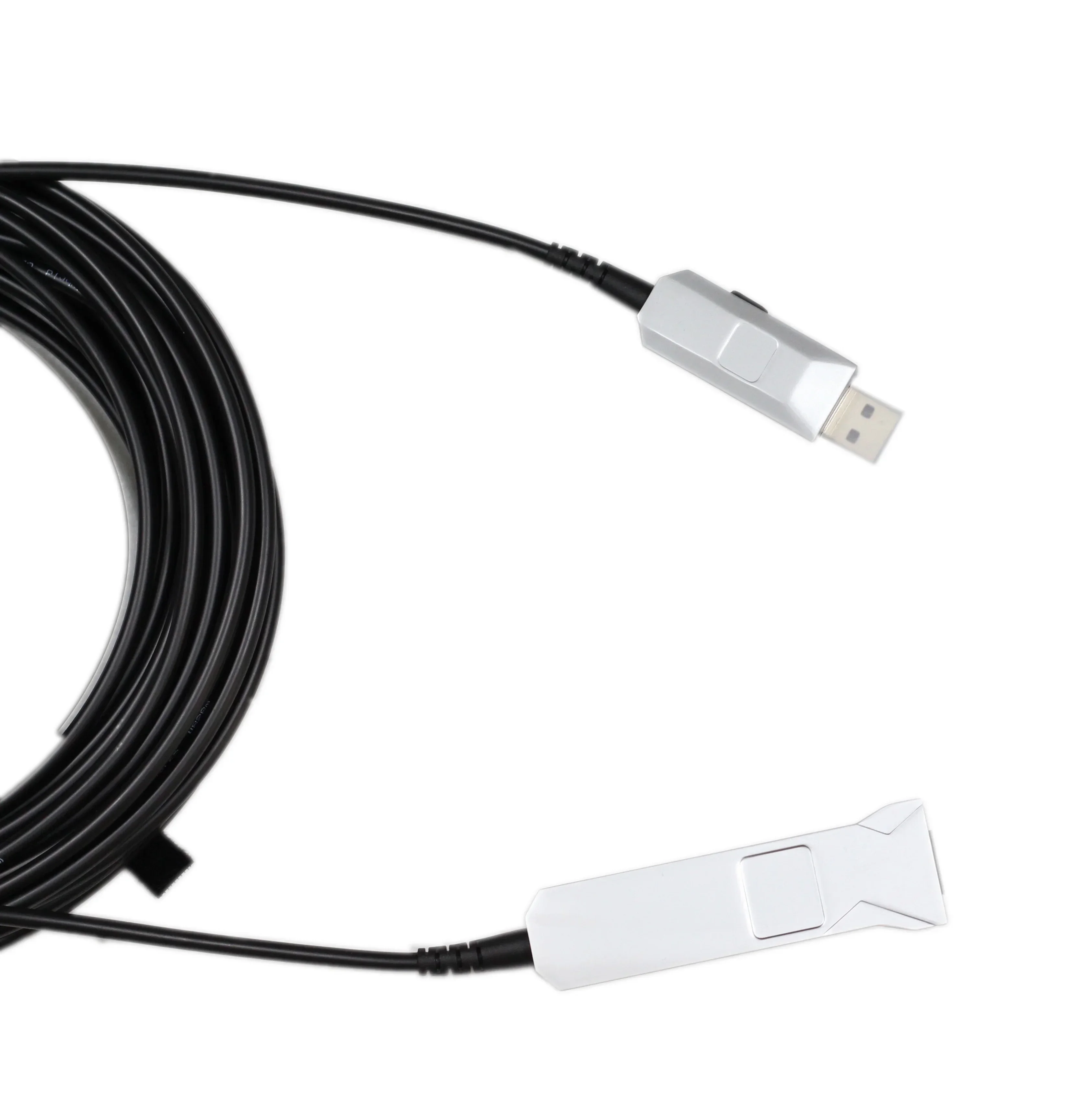 Best USB 3.0 3.1 AOC Cable AM To AF Hybrid Active Optical Fiber Extender 10m
