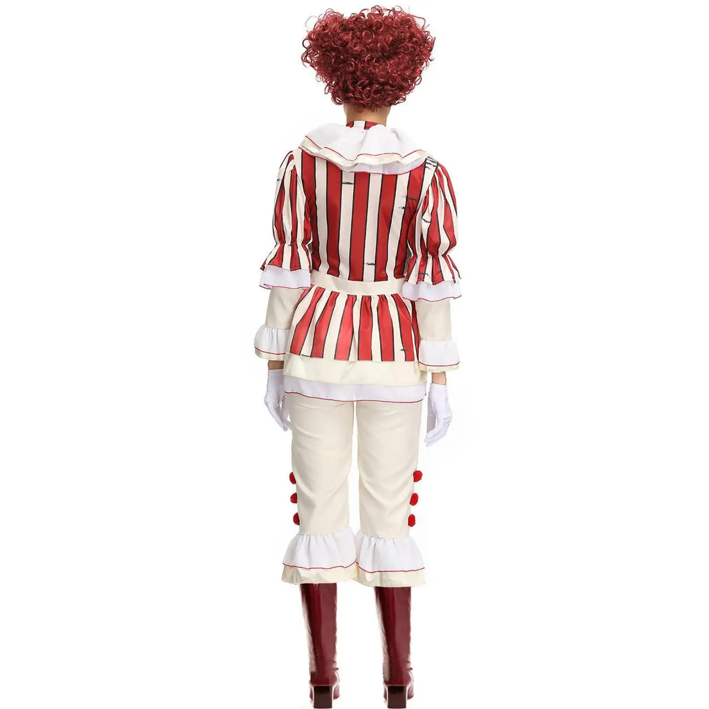 Harlequin Resurrection loween Costume di scena Gioco di ruolo orm Abbigliamento etnico tradizionale Faion da donna con codice di dimensioni