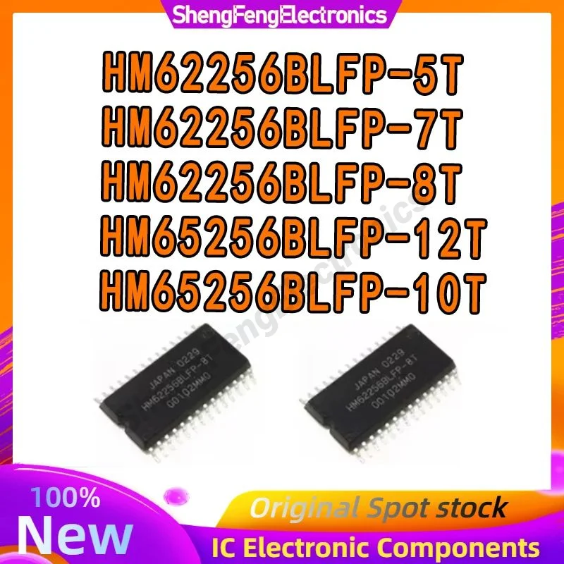 

5PCS HM62256BLFP-5T HM62256BLFP-7T HM62256BLFP-8T HM65256BLFP-12T HM65256BLFP-10T SOP IC Chip in stock