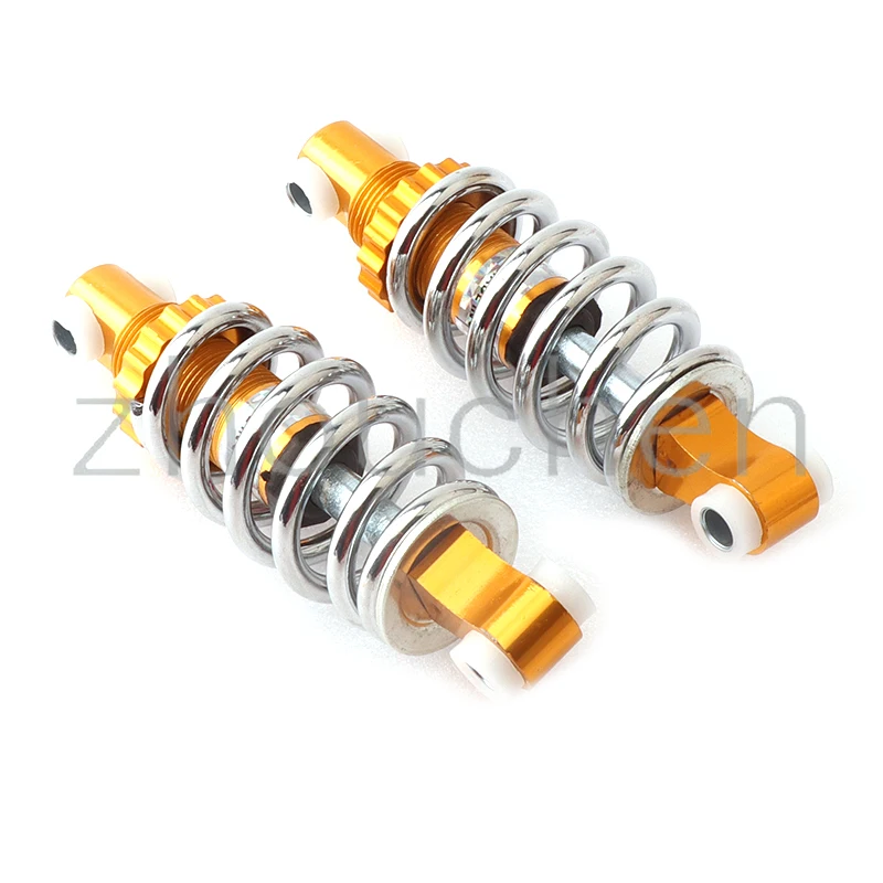 

8mm Gold Rear Shocks 125mm 450lbs Rear Shock Absorbers Spring For Electric bicycle Scooter,E Bike Spring Universal