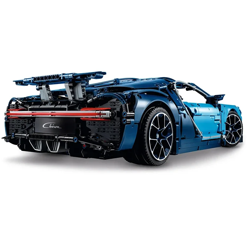 Technic Supercar Moc 42083 Super sportowy samochód wyścigowy Hypercar Model 3599 sztuk klocki klocki Puzzle zabawki dla dzieci prezent