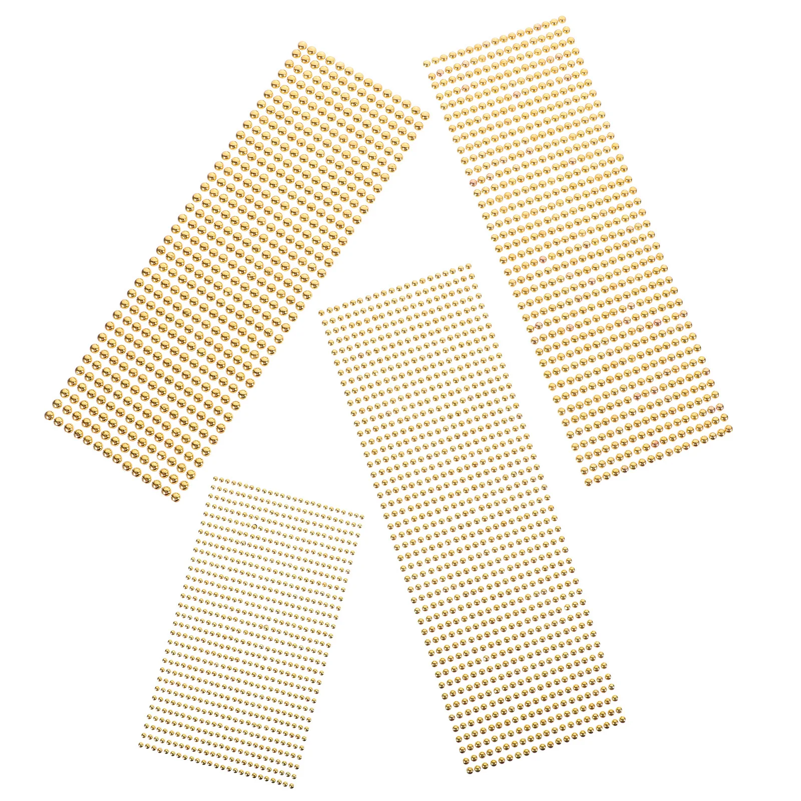 Autocollants de perles pour le visage, 4 feuilles, pierres précieuses auto-adhésives pour cosmétiques, Art du visage, sourcils, décoration d'ongles, artisanat, personnalisation de téléphone