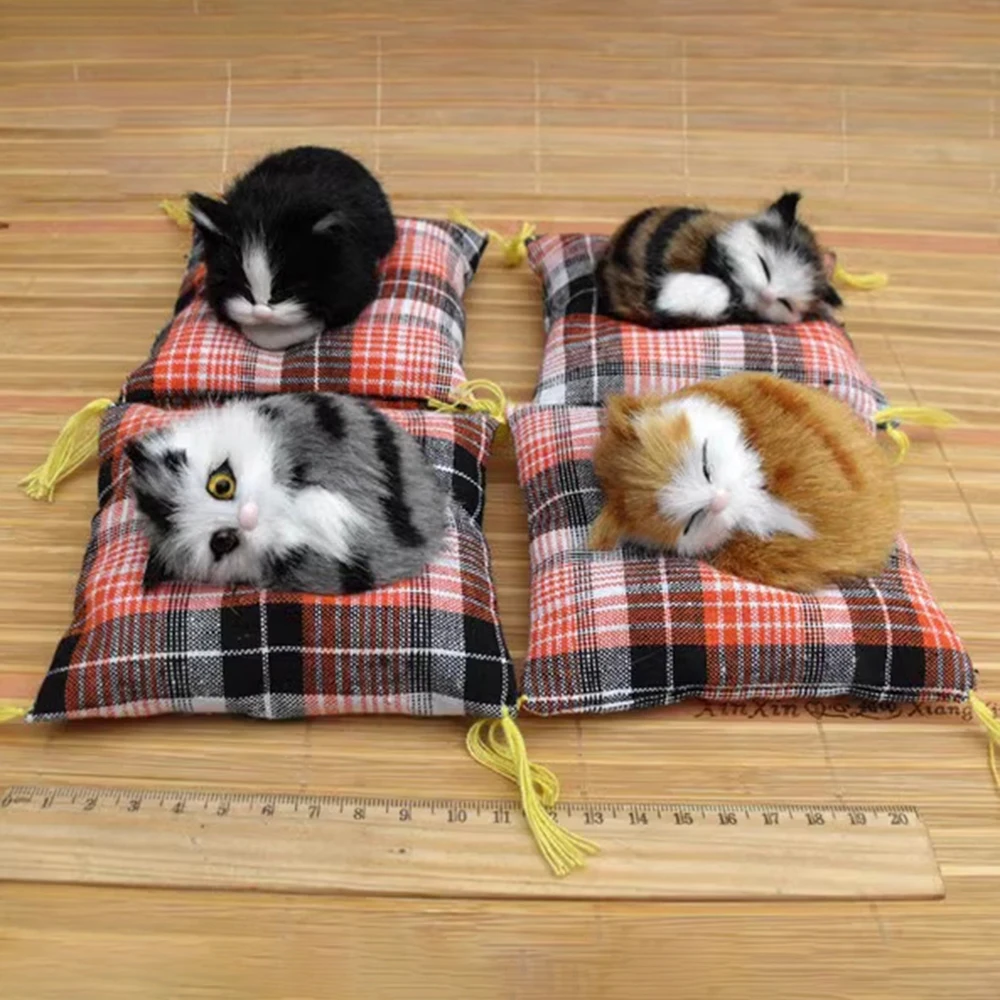 1PC Car Upholstery Cloth Cushion Cat Children Creative Gift Kitchenware Ornaments Ornaments image 2