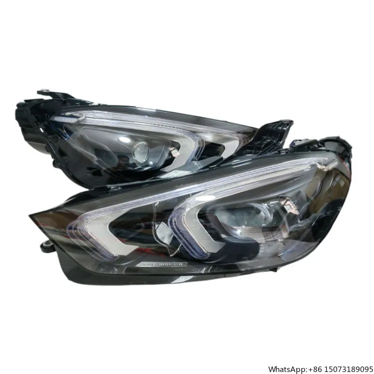 

Head Lamp for - GLE 167 2020-2022 Led Headlamps Turn Signal High Beam Angel Eye Projector Lens