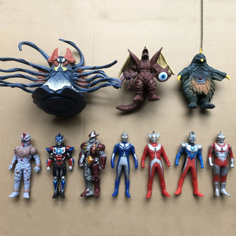 

Bandai Ultraman Ginga Fuma Taro Ultraman Ginga Victory Genuine Bulk Goods Have Defects Model Doll Action Figure Birthday Gift