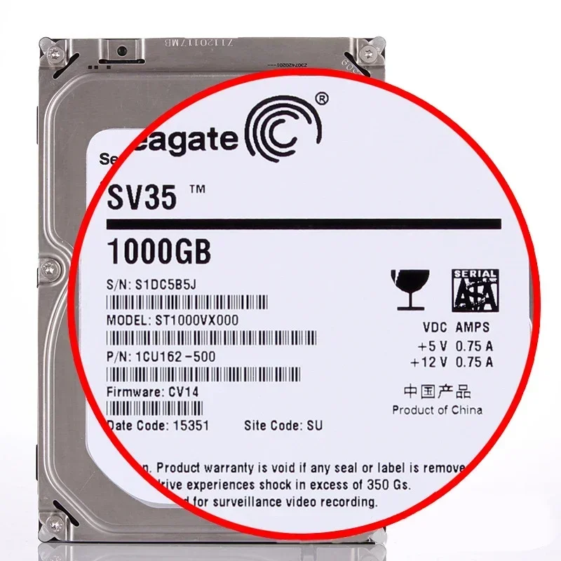 Imagem -05 - Disco Rígido Mecânico Interno Interface Sata 1tb 2tb 3tb 4tb 8tb 35 gb s Hdd 7200 Rpm Desktop Usado pc