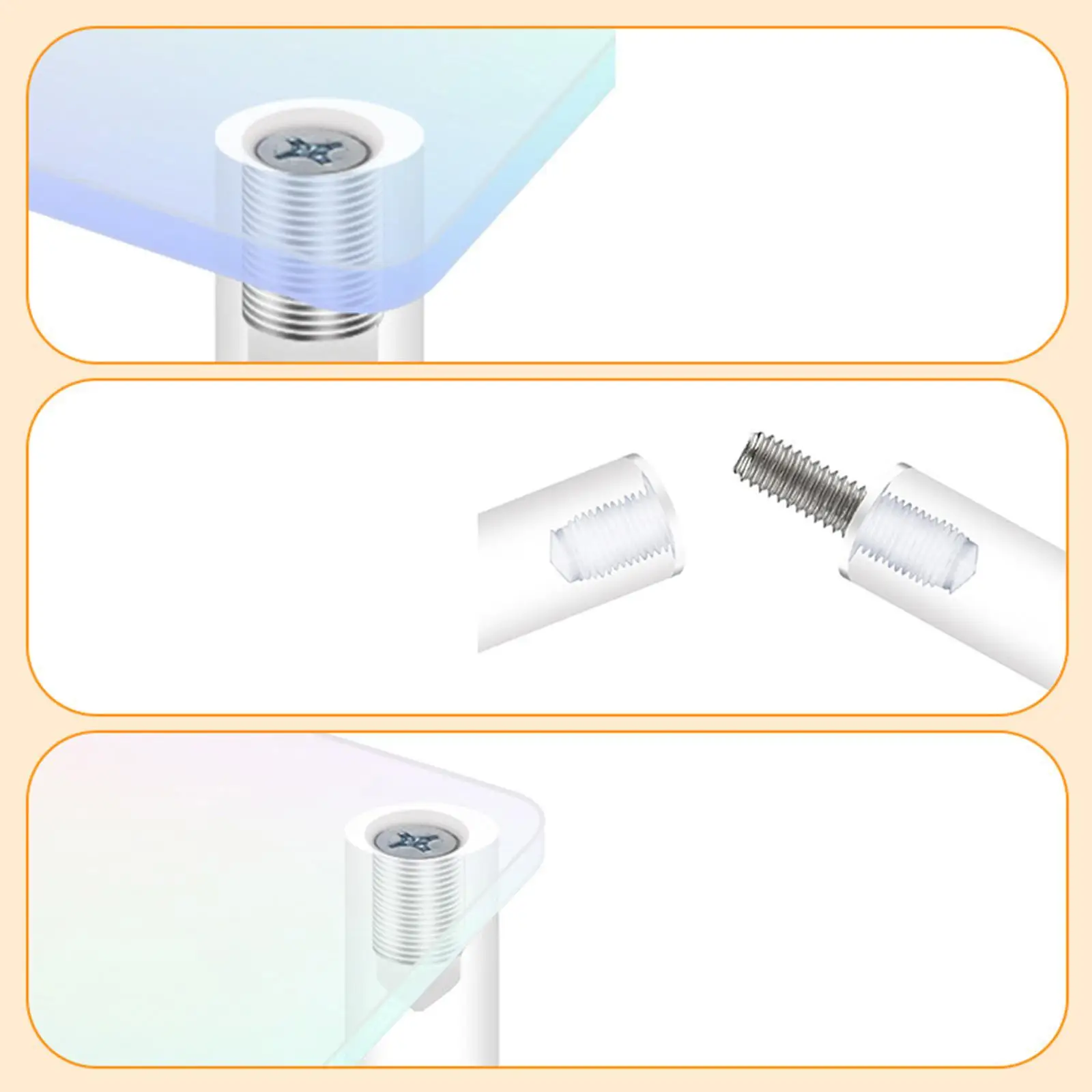 Acrylic Tiered Display Stand Clear Riser Shelf for Candy Jewelry Figurines Buffets Retail Showcase Fixture Crafts Display