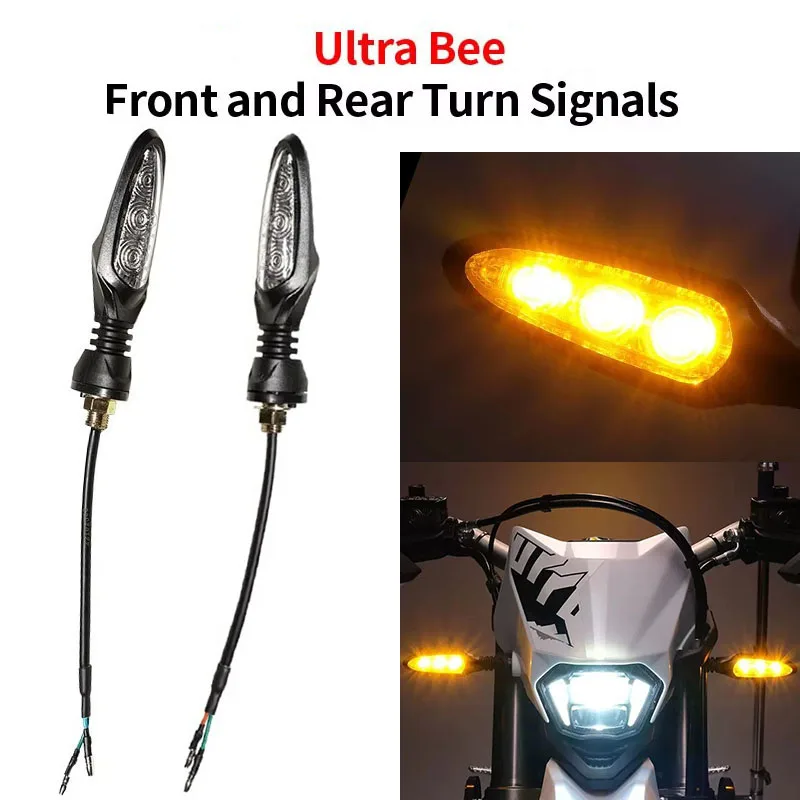

Front and Rear Turn Signal for SurRon Ultra Bee LED Lamp Assemblies Indicator Electric Bike for Surron Motorcycle Accessories