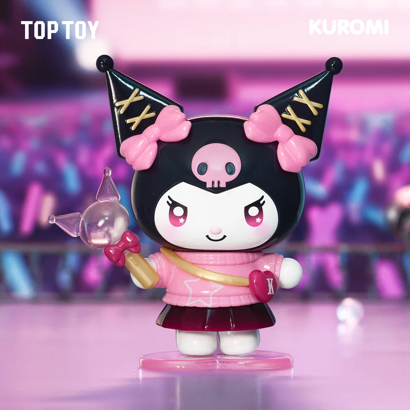 Nieuwe Echte Kuromi Shining Idol Serie Blind Box Set Van Mode Spelen Hand Actie Pop Tafelblad Decoratie Speelgoed Meisje Kinderen Geschenken