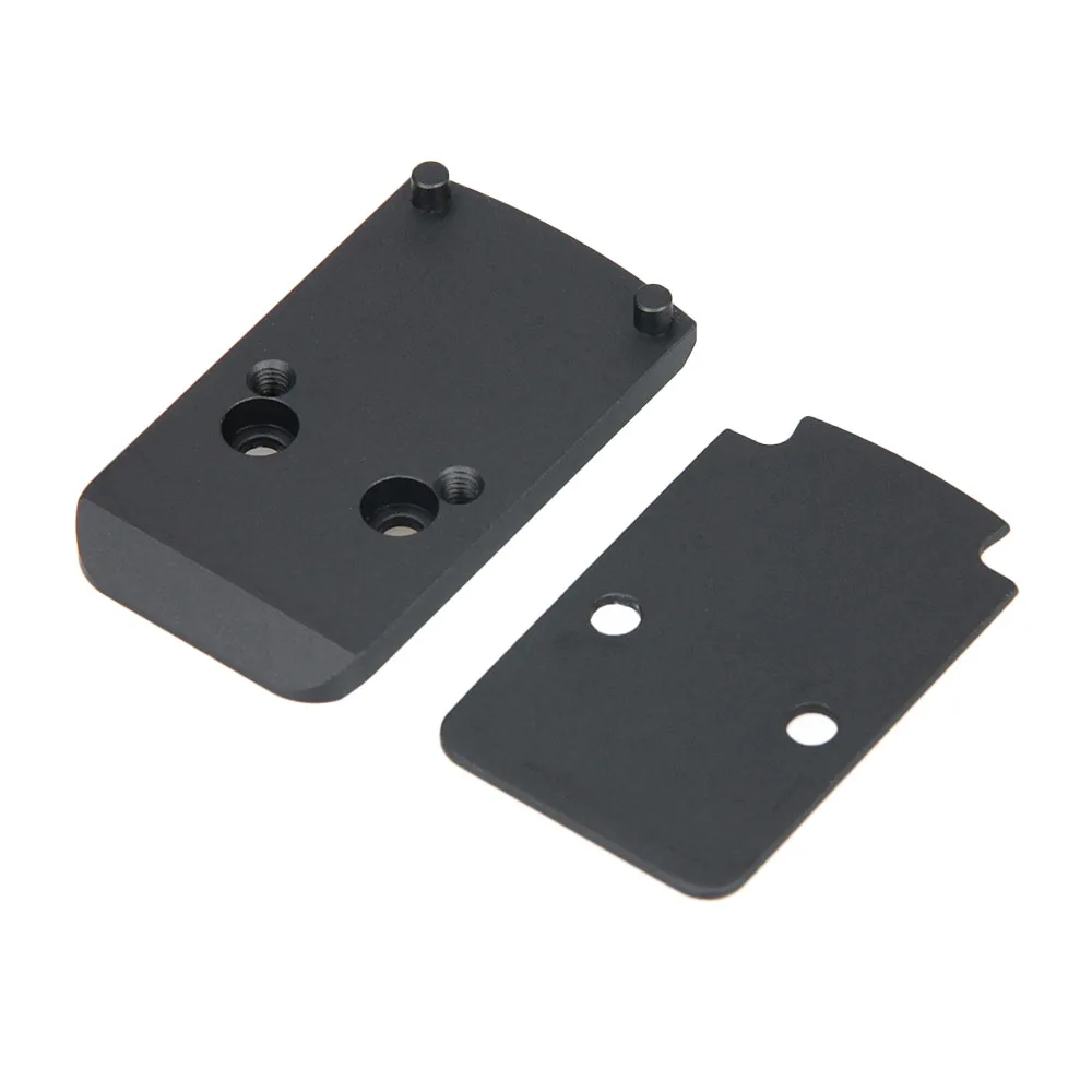 

PPT Adapter Tactical Black Color 6063 Aluminum Length 48mm Width 28.4mm Bottom Plate For Red Dot Scope HS24-0167