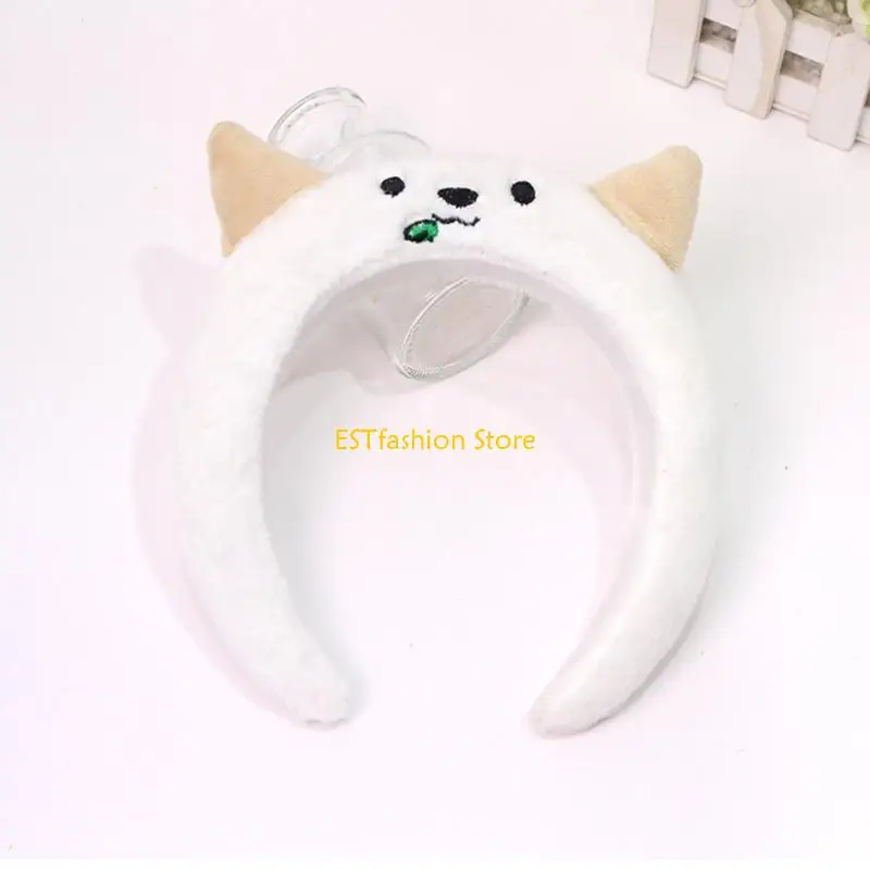 

Y5GC стильная повязка для волос с изображением овцы для всей семьи, мягкий дышащий головной убор, украшение для волос с героями