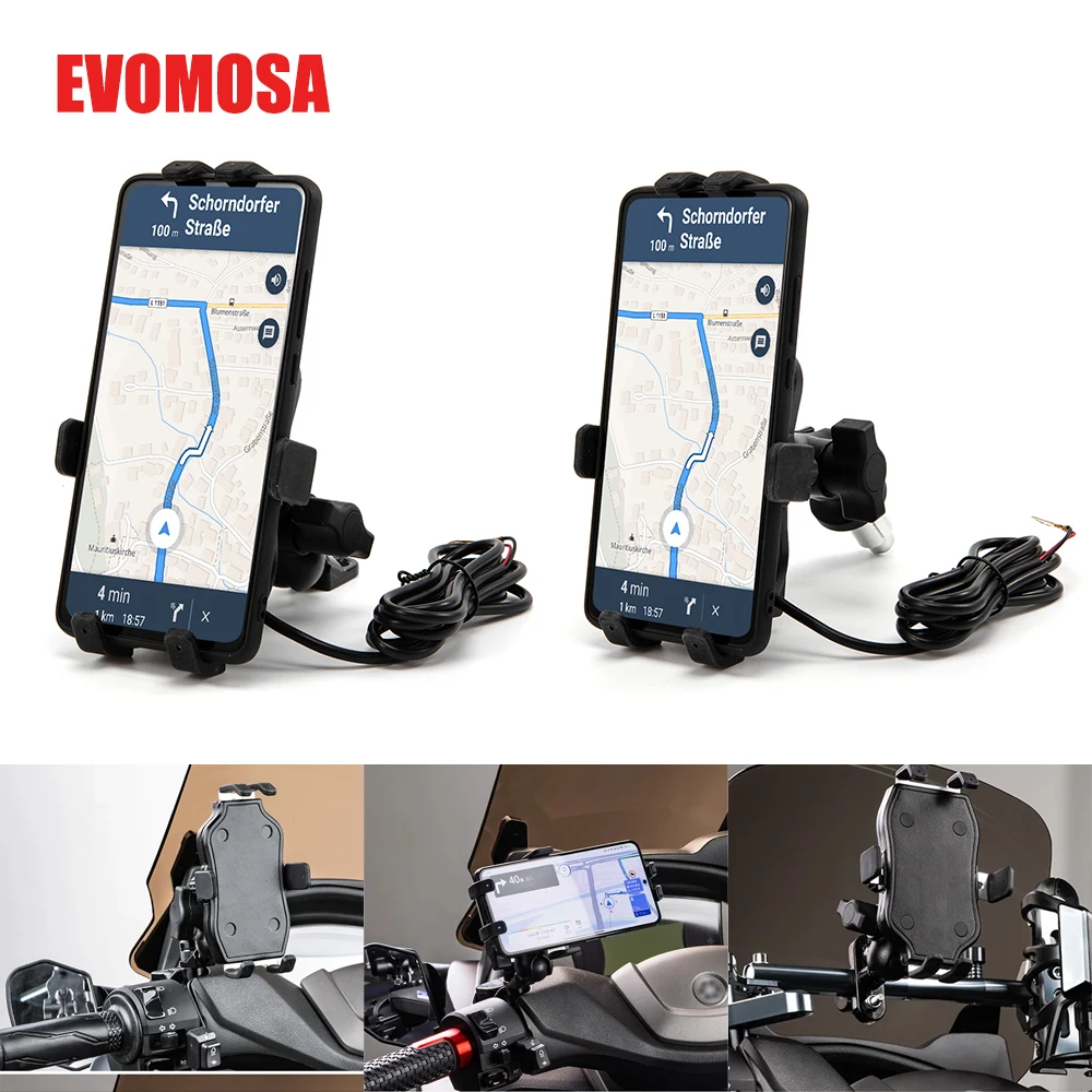 Navigation Phone Holder For HONDA  VFR1200 CBR 400R 600RR 500R 600F For BMW S1000RR HP4 Motorcycle Frame Bracket Mount Stand