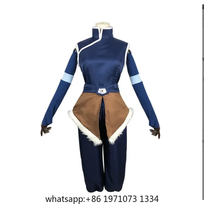2025 New Korra Cosplay Costumes Anime Avatar The Last Airbender Cosplay Halloween Christmas Festival Carnival Party for Women