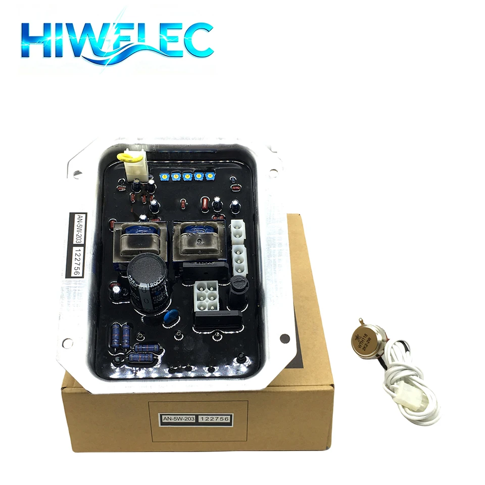 Denyo Generator Parts AVR AN-5W-203 Automatic Voltage Regulator Stabilizer Control Module Diesel Genset Accessories