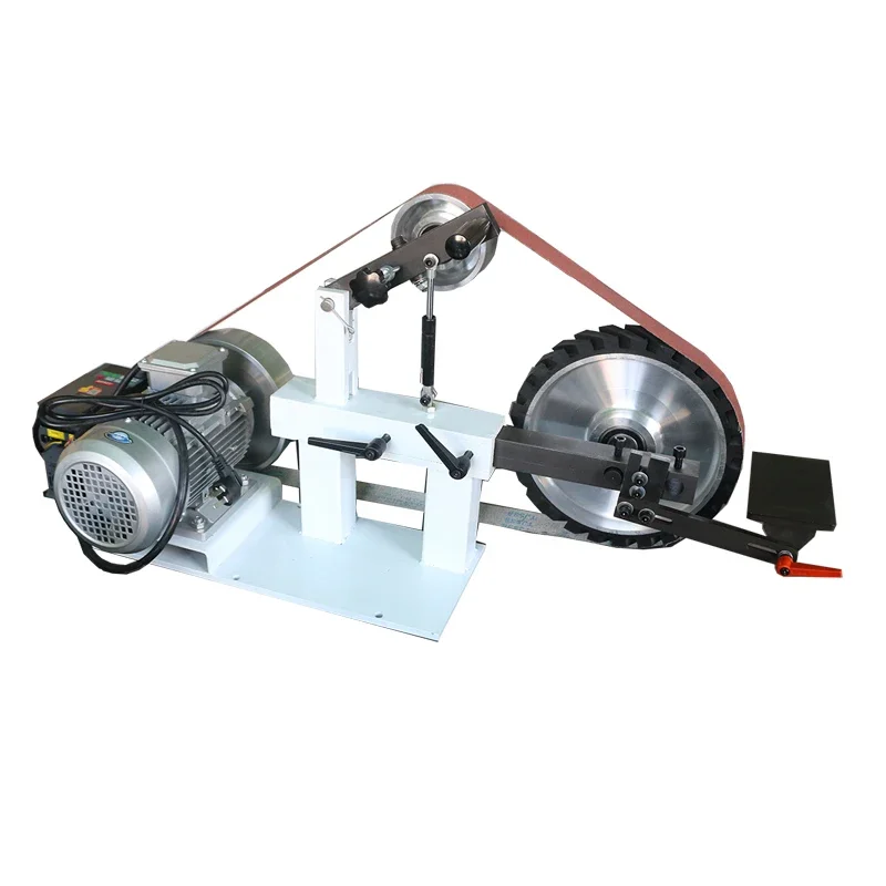AYX-B-2 2200W Multifunctional Belt Sander, Stepless Speed Flat Polisher, Vertical Electric Sanding Power Tool