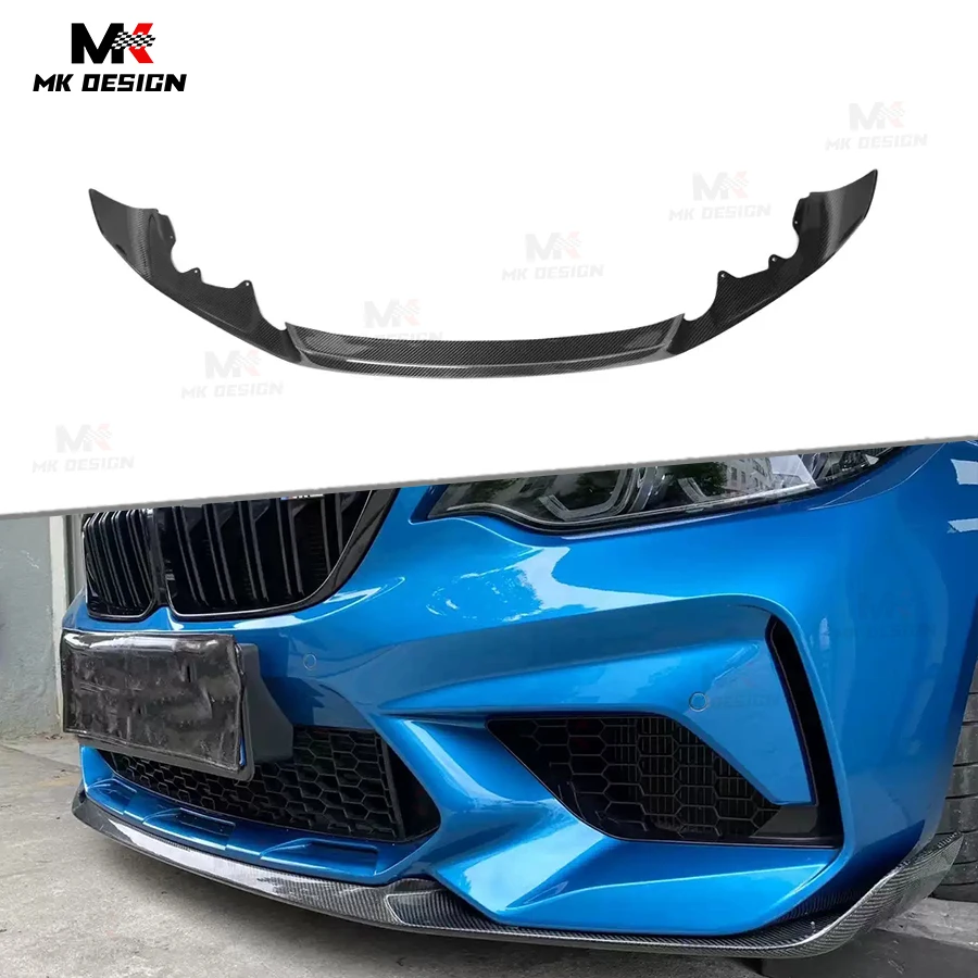 

Carbon Fiber MP Style Front Bumper Lip Chin Spoiler For BMW M2C F87 2019-2021 Front Lip Splitter Auto Parts