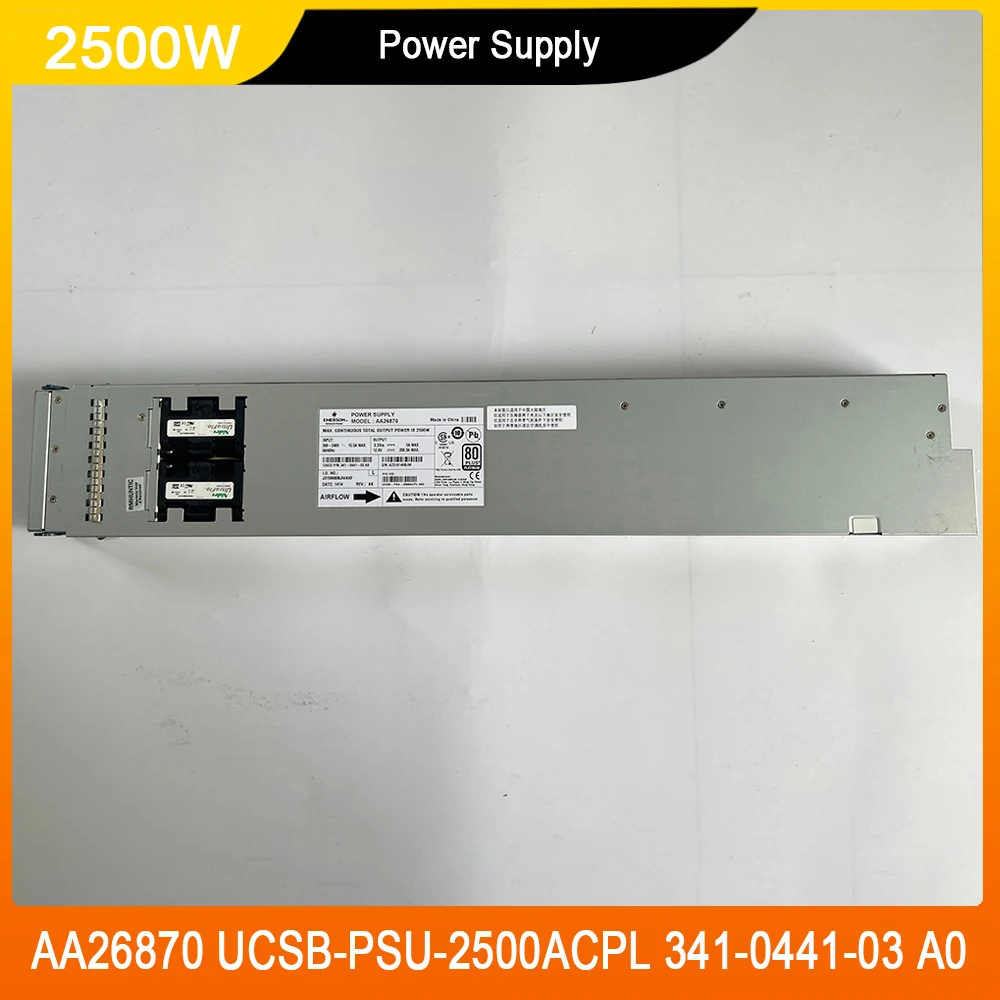 

For Cisco AA26870 2500W UCSB-PSU-2500ACPL 341-0441-03 A0 Server Power Supply High Quality Fast Ship