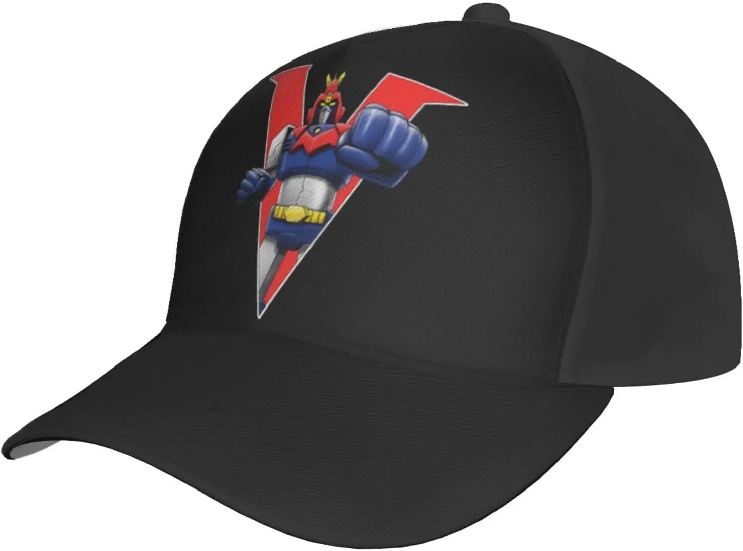 

Anime Voltes V Baseball Cap Unisex Adjustable Casual Chapeau Outdoor Sports Caps Black