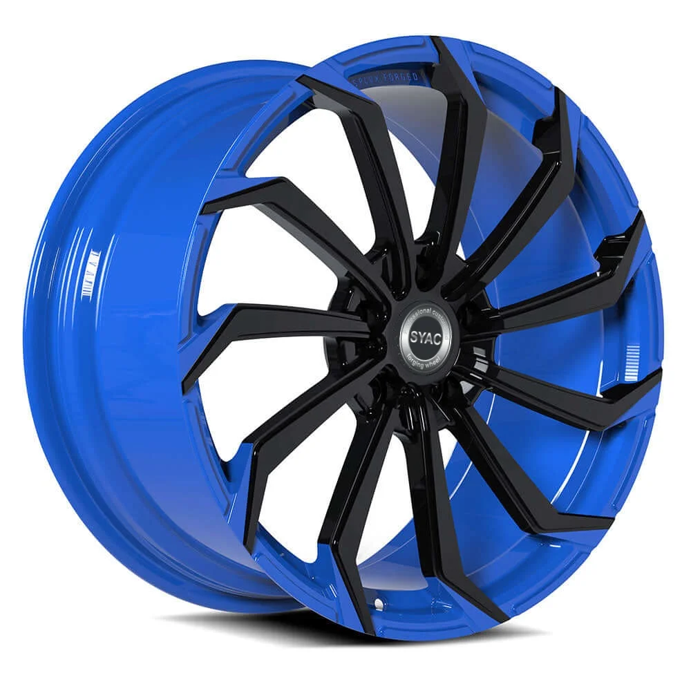 Hot-selling Factory Customized Forged Wheels 17-21 Inch Colorful Rotating Multi Blade Wheel Suitable for Multiple Vehicle Models