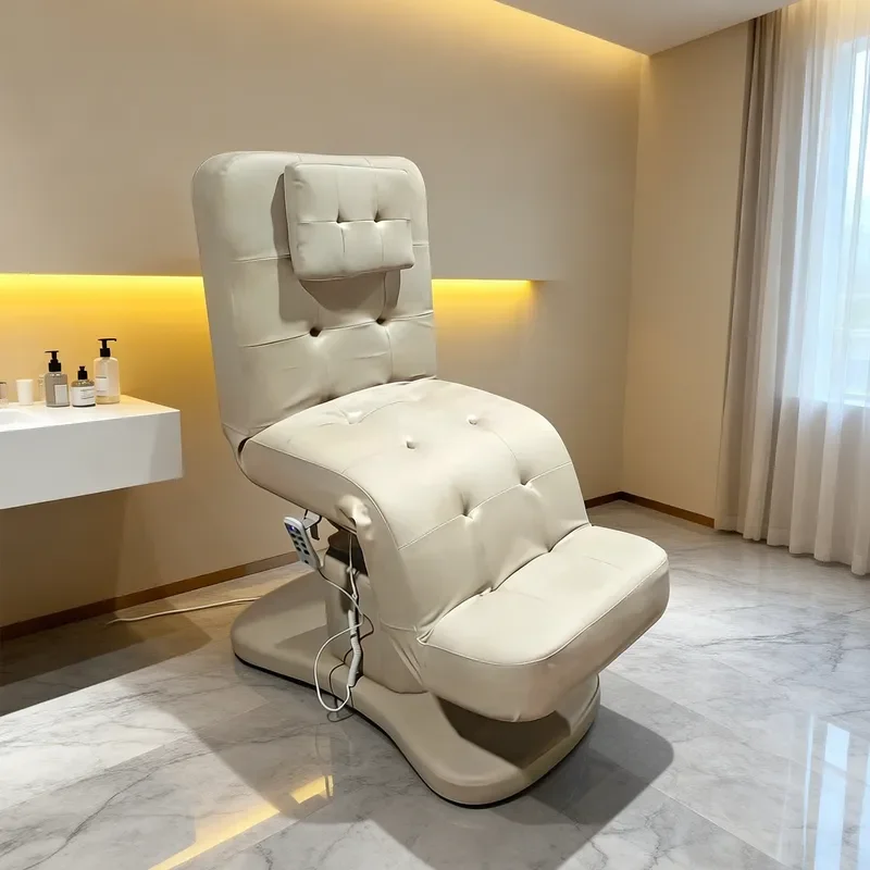 New Electric Beauty Bed for Medical Spa Facial Body Massage Treatment Table Professional Adjustable Therapy Couch