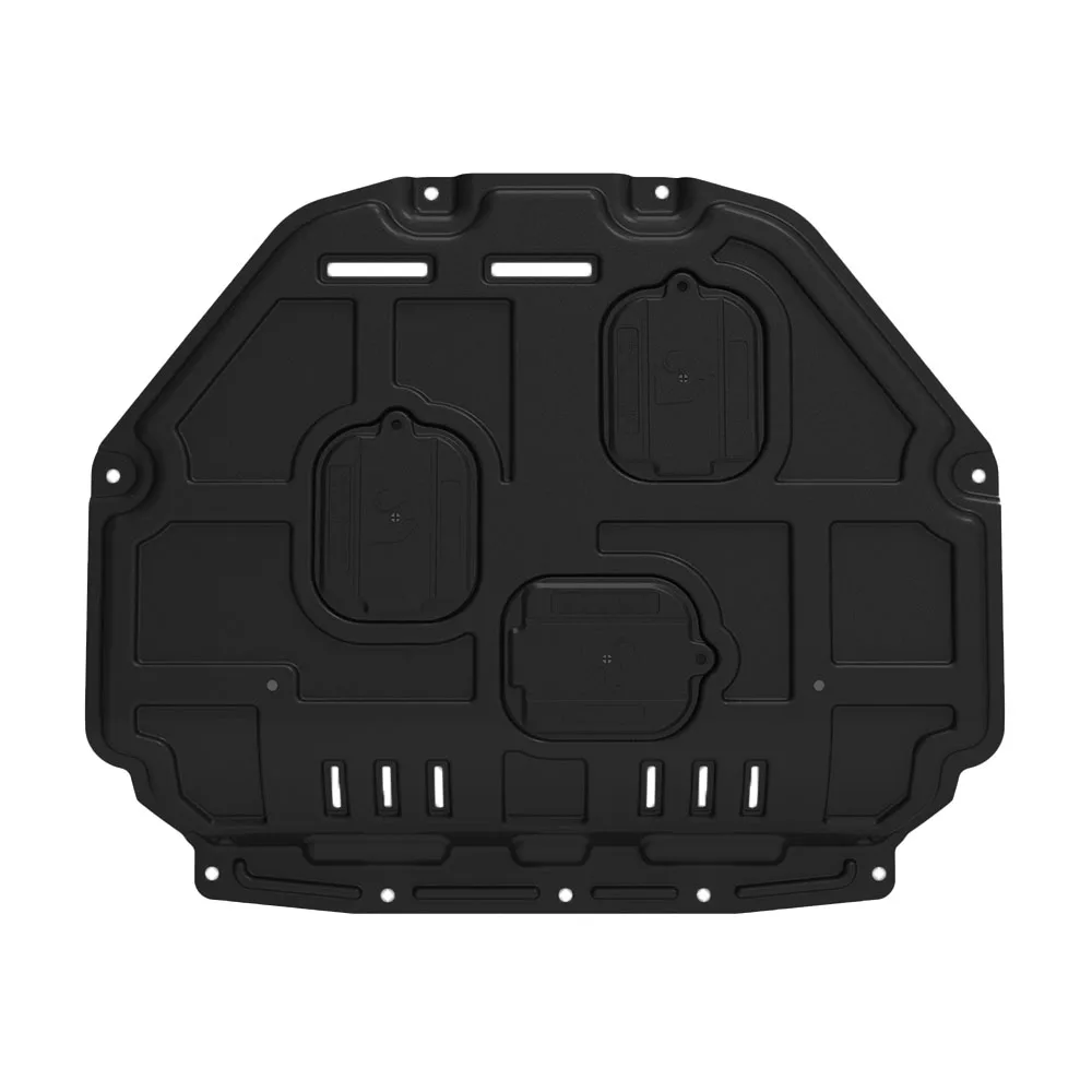 اكسسوارات السيارات الأسود تحت المحرك الحرس قطعة من نسيج مجلس سبلاش درع الطين الحاجز لوحة لوحة لهوندا كريدر 2019 - 2024 1.0T #6