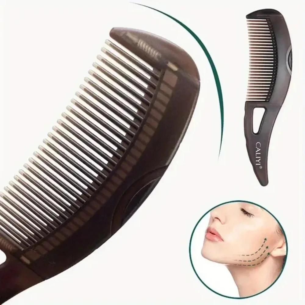 CALIYI Anti-Dandruff No-Shampoo Scalp Cleansing Comb Scalp Massage Hair Brush Comb Portable Hair Tools Remove Grease