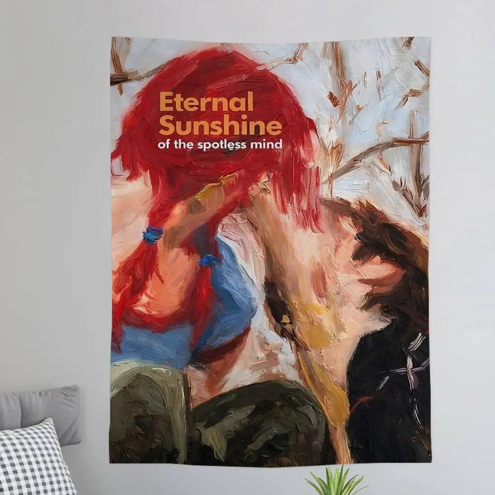 Eternal Sunshine Of The Spotless Mind Movie Tapestry Art Printing Japanese Wall Tapestry Anime Wall Hanging Home Decor