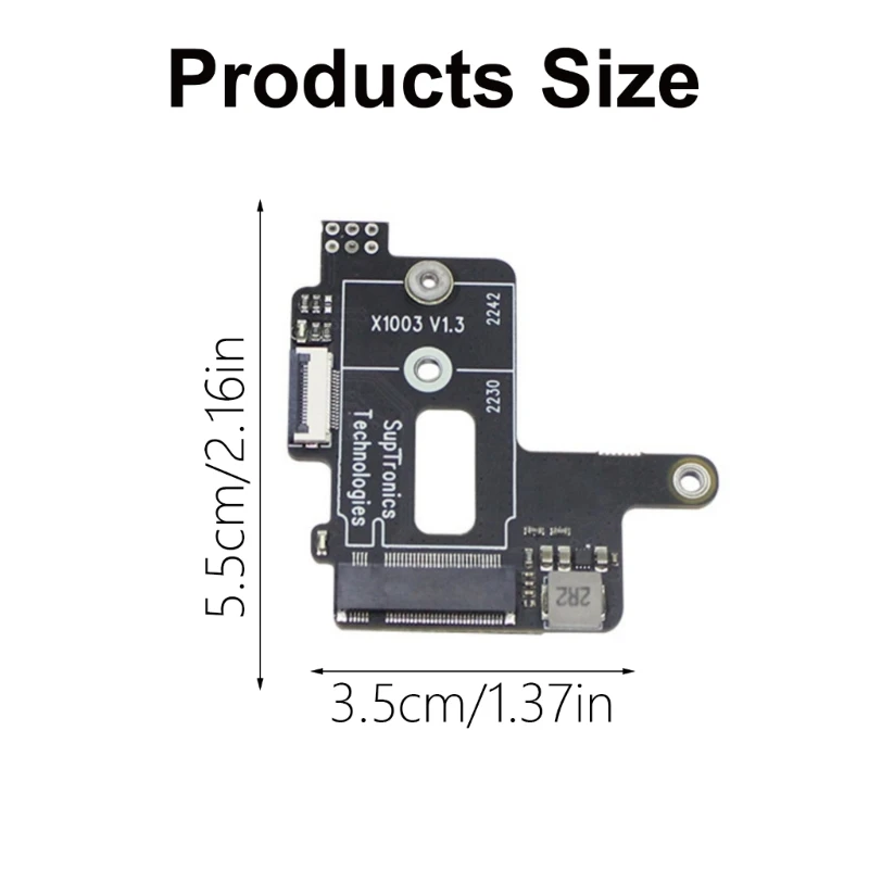 Placa adaptadora F3KE M.2 NVME SSD para 5, indicador luz actividad