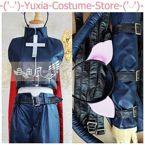 [Customized] Anime! Shugo Chara Tsukiyomi Ikuto Bobcat Suit Uniform Cosplay Costume Halloween Party Role Play Outfit