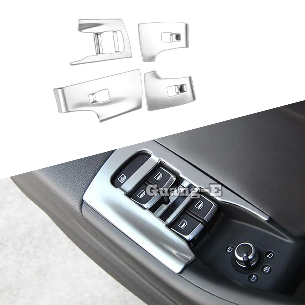 

Накладка на панель кнопок стеклоподъемников для VW Audi Q3 2013-2018, декоративная рамка, аксессуары для интерьера